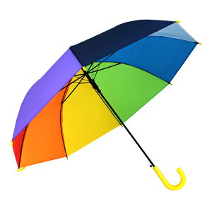 女の子 傘 キッズ 傘 女の子 58cm 傘 子供用 雨傘 かわいい レインボー 傘 にじいろ 虹色 アンブレラ カラフル 傘