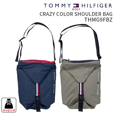 トミーヒルフィガーゴルフ ショルダーバッグCRAZY COLOR SHOULDER BAG THMG9FBZクレイジーカラーショルダーバッグ 2019FWショルダーバッグ ワンショルゴルフ用品 ギフト 贈り物