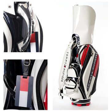 【2021年6月中旬入荷予定】トミーヒルフィガーゴルフ キャディバッグTOMMY HILFIGER GOLF THMG7FC1カートキャディバッグプロトタイプCB【ネーム刻印サービス】