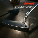 Masda golf マスダゴルフ STUDIO-2 パター スタジオ2 ブラックオキサイド・ニッケルクローム・銅メッキ・ブラックコート ピン型(ブレード型) ...