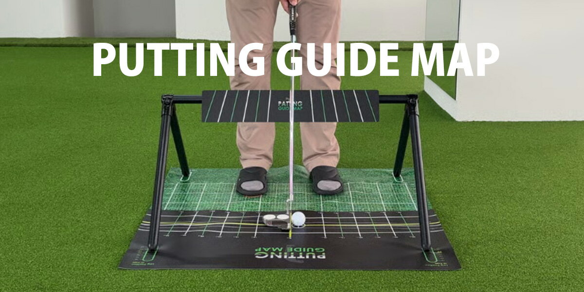 Rakuten - 【ゴルフフェアで大注目！】パター練習器具 PUTTING GUIDE MAP（パッティングガイドマップ）