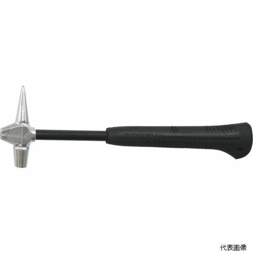 【特長】 ●3点で打診できるヘッド形状で、トンネル、橋梁、道路、鉄道車両の点検など、さまざまな場所で仕様で使用できます。 ●ヘッド重量が1/2ポンドの為、打撃音が大きくなり、より点検しやすくなっています。 【仕様】 ●頭径(mm)：15 ●頭長(mm)：105 ●全長(mm)：320 ●頭部長さ(mm)：105 【材質／仕上】 ●頭部：炭素鋼 ●柄：グラスファイバー 【入数】 ●1丁 他のサイズはこちら 在庫のない商品は検索に表示されない場合がございます　
