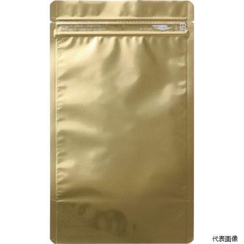 生産日本社 AL-1216GD セイニチ 「ラミジップ」 アルミカラースタンドタイプ 金 160×120＋35 (50枚入)