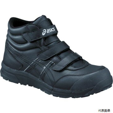 アシックス ウィンジョブCP302 ブラック×ブラック 28.0cm (FCP302.9090-28.0) 靴