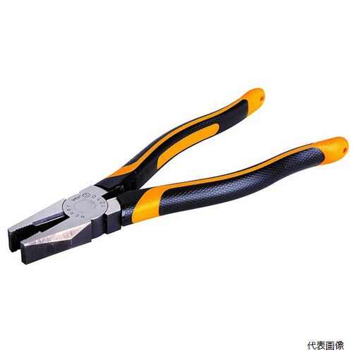 【特長】 ●握り部分に適当な滑り止めを施してあります。 ●ローレット加工を施してあり、ナットなども回せます。 【用途】 ●電工関連。 【仕様】 ●全長(mm)：175 ●切断能力(mm)鉄線：φ2.6 ●切断能力(mm)銅線：φ3.5 ●切断能力(mm)VA線(VVF)：2.0×3芯 ●落下防止用ひも取付穴：有 ●JISB4623規格品 ●成形カバー付 【材質／仕上】 ●炭素鋼 ●グリップ：ポリ塩化ビニール 【入数】 ●1丁 他のサイズはこちら 在庫のない商品は検索に表示されない場合がございます　