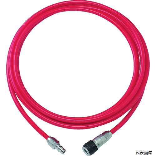 トラスコ TOP-6.5-5 TRUSCO エアブレードホース ウレタンブレードチューブ 内径6.5×外径10mm 全長5m カ..