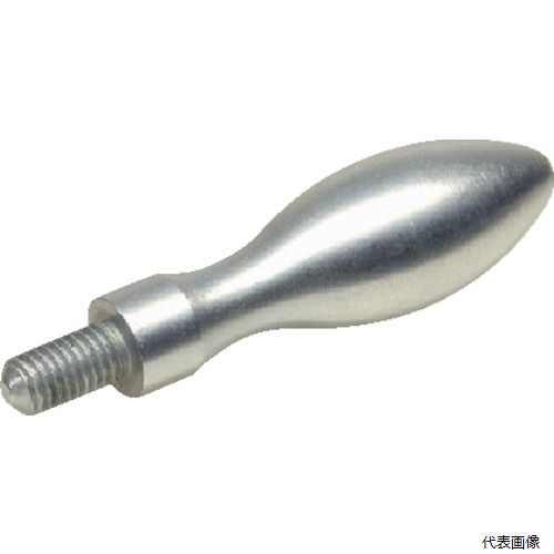 【特長】 ●ねじ込み型の鋼製グリップです。 【仕様】 ●外径(mm)：25 ●グリップ長さ(mm)：80 ●ねじ寸法：M10×1.50 ●ねじ長さ(mm)：18 【材質／仕上】 ●スチール 【入数】 ●1個 他のサイズはこちら 在庫のない商品は検索に表示されない場合がございます　