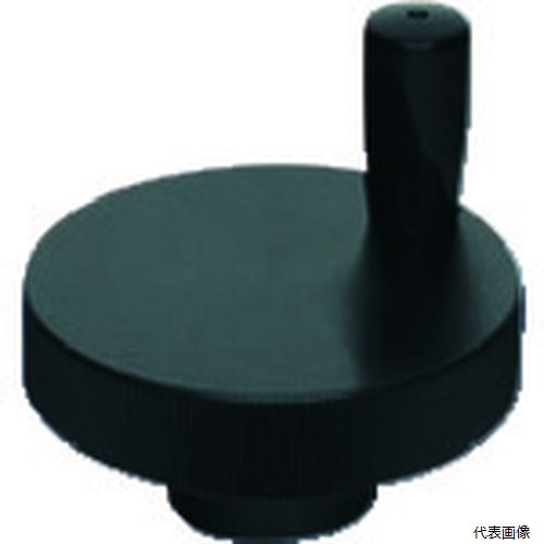 イマオ AHR50C 小型アルミニウムハンドル車(回転握り付き・センター穴)50