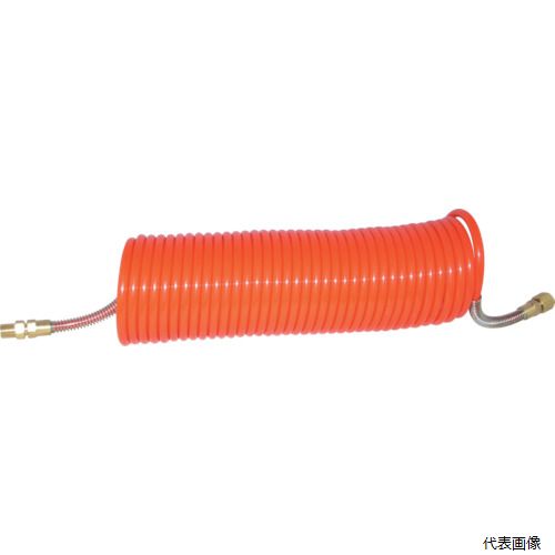 明治ナイロンホース C-1000 明治 エアーコイルホース有効伸長8M