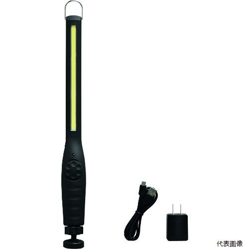 日本緑十字社 353015 緑十字 COB式LEDスリムライト CLS-15 375×40×35mm ダイヤル調光式