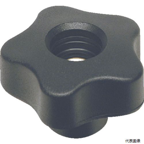 イマオ STK60NT ELESA スターノブ(タップ穴)63 M12