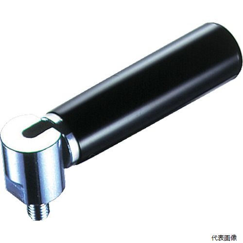 【特長】 ●取り付けボルトの調整により、折り曲げ方向は360°任意に設定可能な安全タイプです。 【仕様】 ●外径(mm)：28 ●グリップ長さ(mm)：120.0 ●ねじ寸法：M12×1.75 ●ねじ長さ(mm)：21 ●折り曲げタイプ 【材質／仕上】 ●グリップ：ポリアミド（PA） ●ねじ：スチール 【入数】 ●1個 他のサイズはこちら 在庫のない商品は検索に表示されない場合がございます　