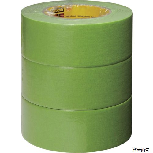 【用途】 ●車輌塗装用。 【仕様】 ●色：緑 ●幅(mm)：48 ●長さ(m)：55 ●厚さ(mm)：0.17 ●引張強度(N/10mm)：43.8 ●スコッチマスキングテープ233プラス48mmX55m ●粘着力：23N/10mm ●引張強度：43.8N/10mm 【注意】 ●この商品は、一般消費者様向けの製品ではないため、表示や取扱説明書などが一般消費者様向けに表記・同梱されておりません。 【入数】 ●1巻 他のサイズはこちら 在庫のない商品は検索に表示されない場合がございます