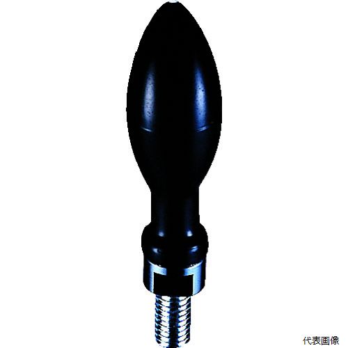 【特長】 ●握り部が樹脂製の回転グリップです。取り付けは、ねじ部のスパナ掛けをご利用ください。 【仕様】 ●外径(mm)：16 ●グリップ長さ(mm)：54 ●ねじ寸法：M6×1.00 ●ねじ長さ(mm)：13 【材質／仕上】 ●グリップ：ポリプロピレン（PP） ●ねじ：スチール 【入数】 ●1個 他のサイズはこちら 在庫のない商品は検索に表示されない場合がございます　