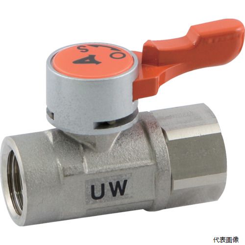 樂天商城 - アソー UW-1022 ASOH ボールバルブ エースボール-21 内×内ネジ型 PT1／4