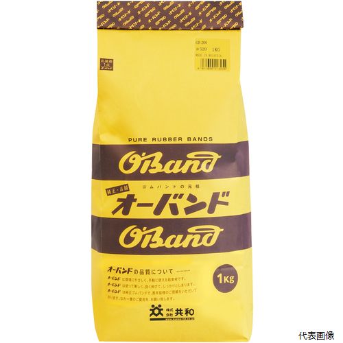 【特長】 ●業務用として最適です。 ●良質の天然の純ゴムを使用しています。 ●締まりがよくてやわらかく、よく伸びます。 【用途】 ●一般結束用 【仕様】 ●色：アメ色 ●番手(#)：520 ●切幅(mm)：6 ●折径(mm)：200 ●厚さ(mm)：1.1 ●袋入数(本)：約390 ●包装形態：1kg袋 ●食品衛生法、食品添加物規格適合 ●1kg当たりの平均本数(本)：390 ●内径(mm)：127 【材質／仕上】 ●天然ゴム 【入数】 ●1袋/390本 他のサイズはこちら 在庫のない商品は検索に表示されない場合がございます