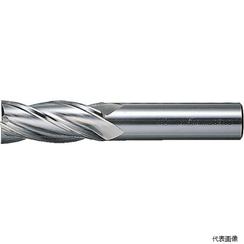 三菱マテリアル 4MCD0900 三菱K 4枚刃センタカット ハイススクエアエンドミルミディアム刃長(M)9mm