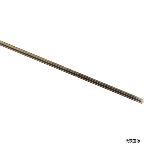 【特長】 ●透明性・耐候性に優れたアクリル角棒です。 【用途】 ●DIY、ホビー材、補強材、ディスプレイの材料として。 ●補修材・建築資材・保護材・機械や機器の部品など。 【仕様】 ●色：透明 ●長さ(mm)：1000 ●タイプ：溝なし ●...