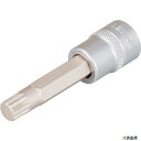 TONE 3TS-12 三重四角ビットソケット(自動車整備用) 対辺寸法11.4mm