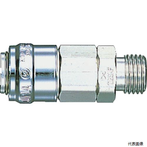 【特長】 ●小型軽量タイプ。 ●押し込むだけのワンタッチ接続。片手でできる操作性が自慢。 ●ハンドツールの手元接続に適した軽量設計。軽量化のため一部本体材質にアルミニウム合金を採用しています。 ●プラグ・ソケットの接続は、押し込むだけのワン...