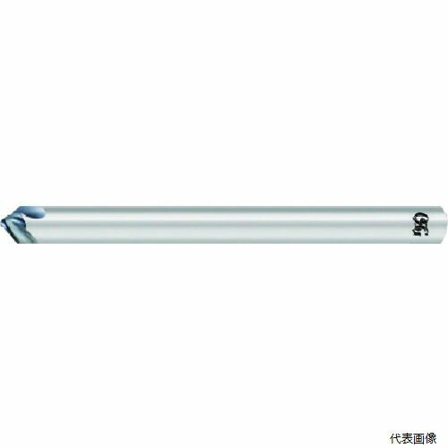 オーエスジー LS-HSCT-N 1X45X6X100 OSG 面取りカッタ ネガタイプ ロングシャンク 3刃 先端径1mm 大端..