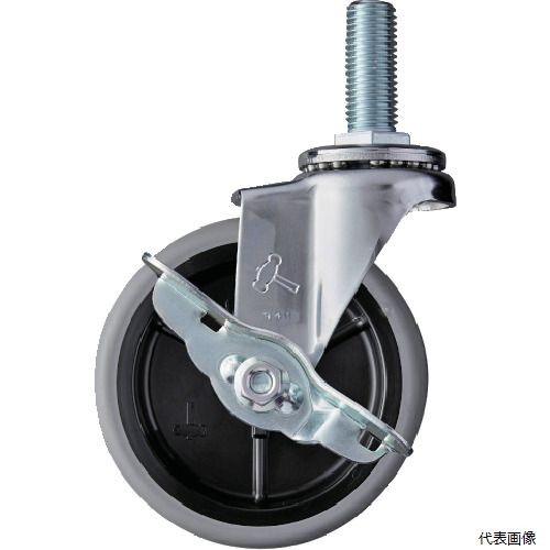 【特長】 ●エラストマー材質でマーキング問題も解消する、コストパフォーマンスモデルです。 ●硬質車輪に無いソフトで静かな走行性能を実現しました。 ●RoHS適合品です。 【仕様】 ●許容荷重(daN)：50 ●許容荷重(kgf)：51.0 ...