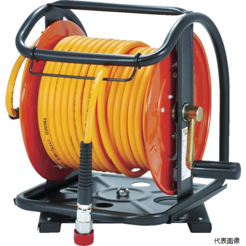 トラスコ TAWC-7-30N TRUSCO C型エアーリール ワンタッチカップリング付 7X10mm 30m巻