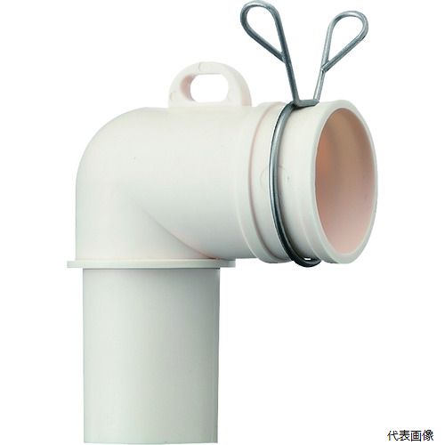 SANEI PH554FSA 洗濯機排水トラップエルボ 排水ホース接続用 ステンレスバンド付