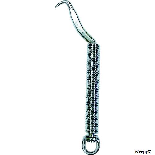 【特長】 ●小ぶりで使いやすいハッカーです。 【用途】 ●鉄筋結束用に。 【仕様】 ●全長(mm)：210 ●本体材料径：10mm 【材質／仕上】 ●スチール 【入数】 ●1個 他のサイズはこちら 在庫のない商品は検索に表示されない場合がございます　