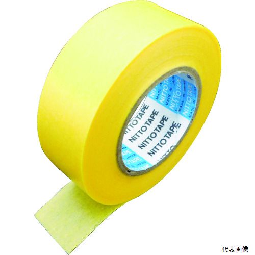 【スタンプラリー】日東電工 7239-24 日東 和紙マスキングテープ No.7239 24mm×18m 1本5巻入り 黄