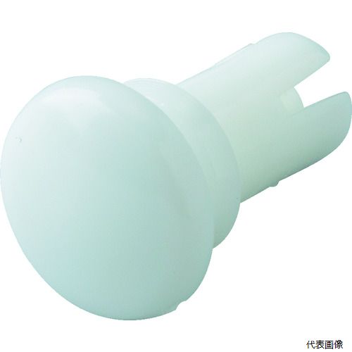 トラスコ TPR3100-W TRUSCO プッシュリベット 板厚7.5〜8.5mm 穴径3.1Φ 長さ10.0 白 50個入