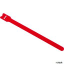 【スタンプラリー】トラスコ MKS-3840-R TRUSCO マジックバンド ストラップ 40cm 赤 (4本入)