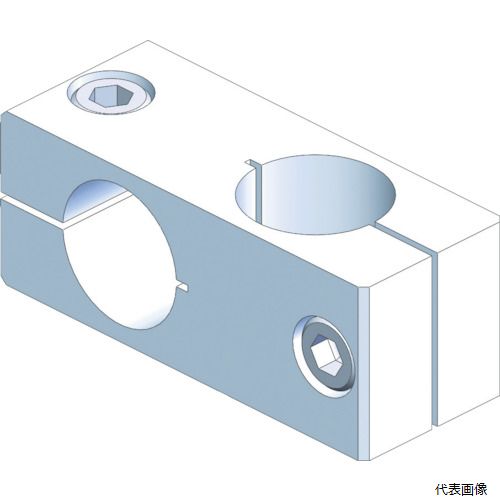 【特長】 ●SUSパイプを利用し組付する事で、自在にロボットハンドが製作出来ます。 【仕様】 ●適合サイズ(mm)：Φ20・Φ20 ●幅(mm)：64 ●奥行(mm)：25 ●高さ(mm)：25 ●全長(mm) ●呼び寸法(mm)d×L：25 ●ジャングルジムシリーズ 【材質／仕上】 ●超ジュラルミン 【入数】 ●1個 他のサイズはこちら 在庫のない商品は検索に表示されない場合がございます　