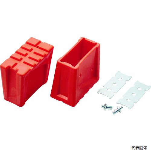 【特長】 ●交換金具は芯ピンをたたくと下孔が広がるリベットなので交換作業も容易です。 【用途】 ●安全対策、交換用として。 【仕様】 ●品名：滑り止めキャップ ●適合機種：TPRKシリーズ ●セット入数(個)：2(左右各1個) ●左右各1個 【材質／仕上】 ●脱塩ビ・エラストマー 【注意】 ●1セットは左右各1個です。1台分を必要な場合は2セット必要です。 ●提供不可：chemSHERPA、SDS 【入数】 ●1S/2個 他のサイズはこちら 在庫のない商品は検索に表示されない場合がございます　