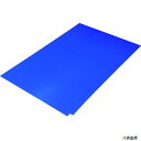 【スタンプラリー】トラスコ CM459010-B TRUSCO 粘着クリーンマット 450X900MM ブルー (10シート)