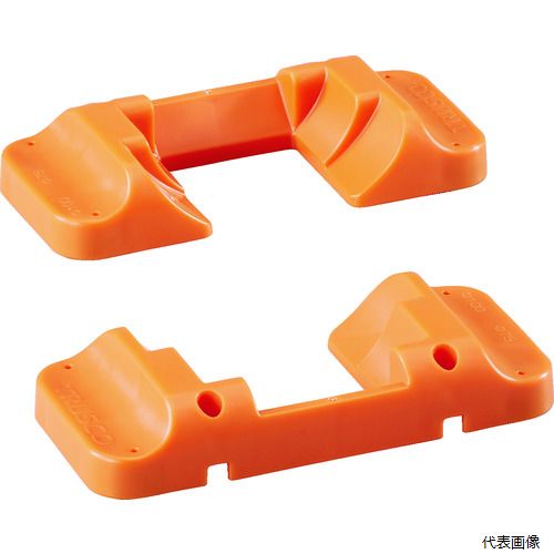 トラスコ CH75100-2S TRUSCO 台車オプション 75パイ／100パイキャスター用車止め とめたろう 2個1組