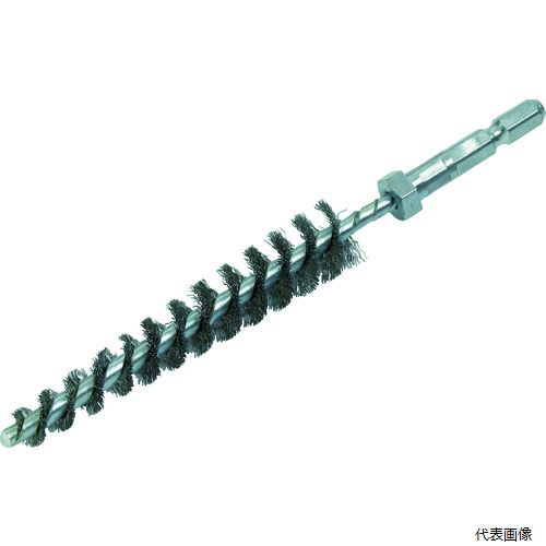 トラスコ 6TNB-816-SUS TRUSCO 六角軸テーパーネジリブラシ ステンレス線 0.2Φ 8Φ〜16Φ穴用