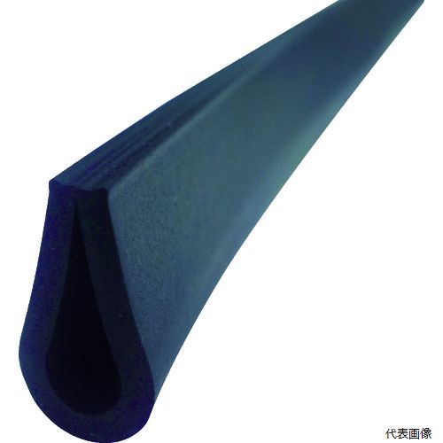 トラスコ EPDM-4MV TRUSCO 溝ゴムV型(EPDM) LLサイズ