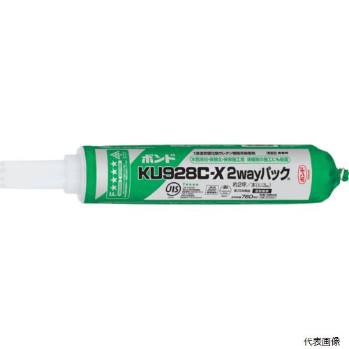 【特長】 ●適度な弾性を有し、接着剤に起因する床鳴り防止に効果があります。 ●耐熱・耐水性に優れた健康住宅対応型の接着剤です。 ●JISA5536F☆☆☆☆規格品です。 ●日本接着剤工業会JAIA4VOC基準適合品です。 ●カートリッジガンと手絞りの2つの方法にて使用できます。 【用途】 ●木質フロア仕上材と合板、パーティクルボード等の木質下地材の施工に。 ●鋼製束、プラスチック束の施工に。 ●床暖房用の床材の施工や二重床フローリングの施工に。 【仕様】 ●色：淡黄白色 ●容量(ml)：760 ●梱包数(本)：12 ●容量(CC)：760 ●ガンタイプ 【材質／仕上】 ●主成分：ウレタン樹脂 【入数】 ●1本 他のサイズはこちら 在庫のない商品は検索に表示されない場合がございます