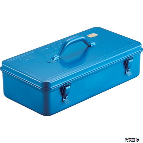 トラスコ TB-412 TRUSCO トランク型工具箱 431X222X162 ブルー