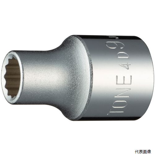 TONE 4D-09 ソケット(12角) 9mm