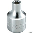 TONE 2S-07 ソケット(6角) 7mm 全長22mm