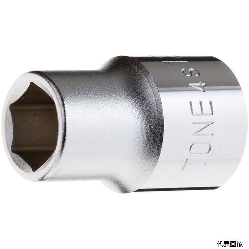 TONE 4S-12 ソケット(6角) 対辺寸法12mm 全長35mm