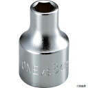 TONE 4S-22 ソケット(6角) 対辺寸法22mm 全長40mm