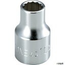TONE 4D-22 ソケット(12角) 対辺寸法22mm 全長40mm