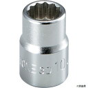 TONE 3D-22 ソケット(12角) 対辺寸法22mm 全長33mm
