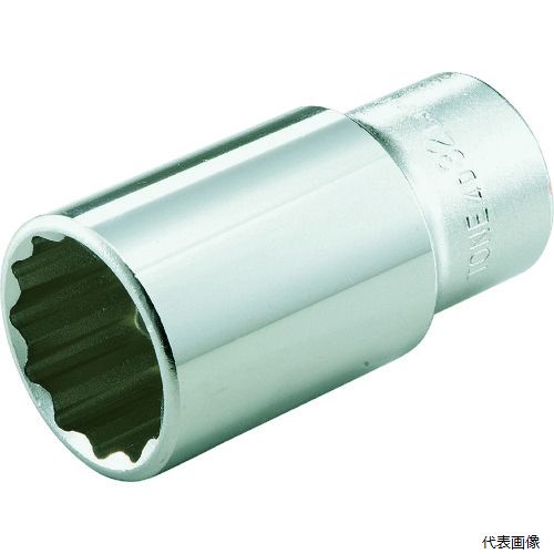 【スタンプラリー】TONE6D-32Lディープソケット(12角)対辺寸法32mm全長100mm