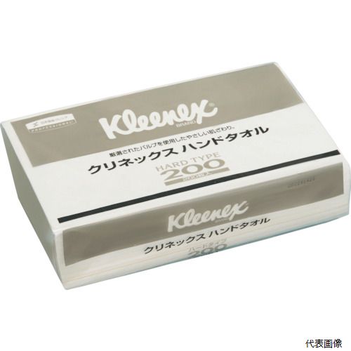 【スタンプラリー】 日本製紙クレシア 36222 クレシア クリネックスハンドタオル200 ハードタイプ 30Pk(200枚／Pk)
