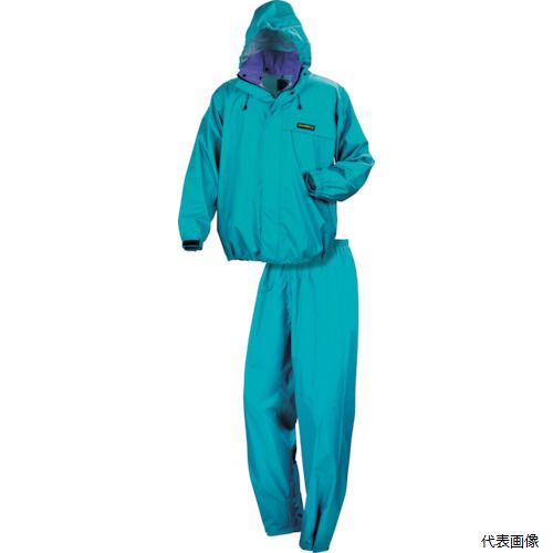 カジメイク 3250-53-LL オールマインドスーツ ターコイズ LL