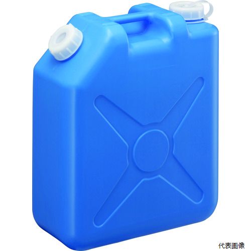 【スタンプラリー】瑞穂化成工業 0207BL 瑞穂 扁平缶20Lブルーノズルなし